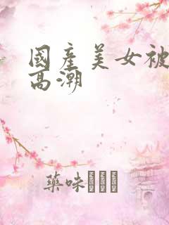 国产美女被爽到高潮