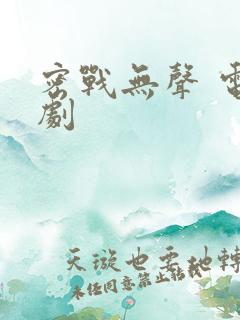 密战无声 电视剧