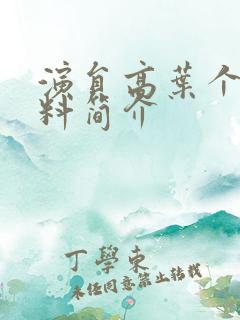 演员高叶个人资料简介