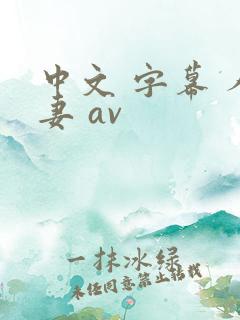 中文 字幕 人妻 av