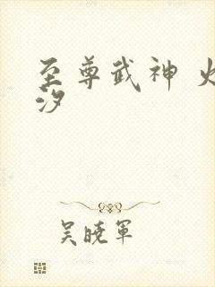 至尊武神 火龙汐