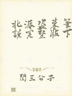 北派盗墓笔记小说完整版下载txt