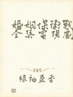 婚姻保卫战免费全集电视剧在线观看