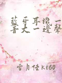 蓝牙耳机一边声音大一边声音小怎么办