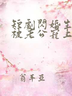 短剧闪婚生子后被老公宠上天