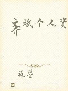 文斌个人资料简介