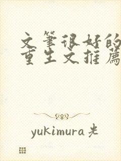 文笔很好的古言重生文推荐