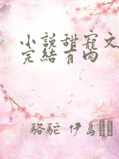 小说甜宠文短篇完结有肉