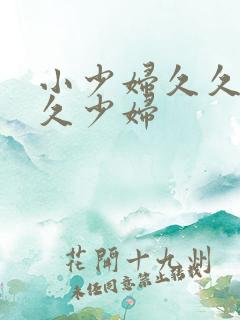 小少妇久久久久久少妇