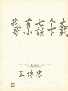 我有七个大佬哥哥小说下载