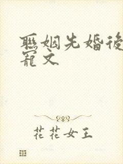 联姻先婚后爱甜宠文