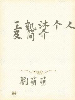 王凯沐个人资料及简介