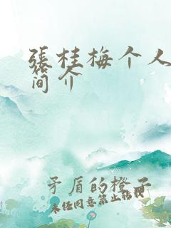 张桂梅个人事迹简介