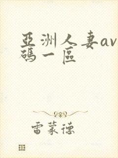 亚洲人妻av有码一区