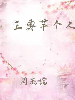 王奥芊个人简介