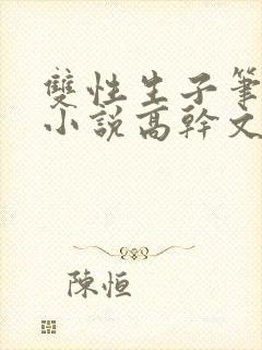 双性生子笔趣阁小说高干文