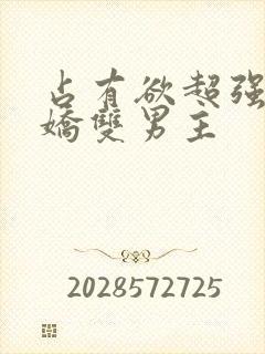 占有欲超强的病娇双男主