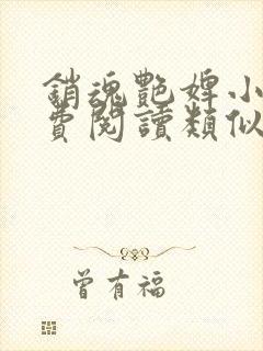 销魂艳婢小说免费阅读类似的小说