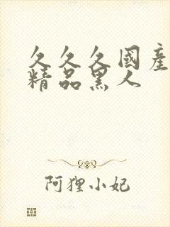 久久久国产亚洲精品黑人