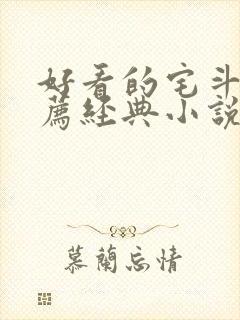 好看的宅斗文推荐经典小说