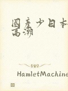 国产少日本少妇高潮