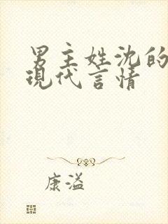 男主姓沈的小说现代言情