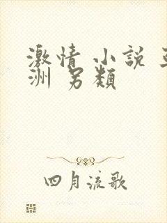 激情 小说 亚洲 另类