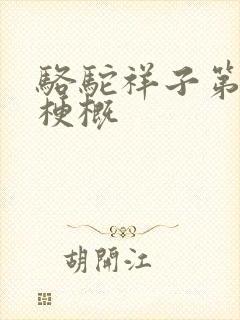 骆驼祥子第8章梗概