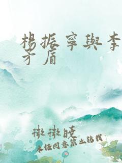 杨振宁与李政道矛盾