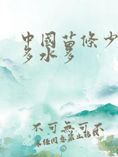 中国苗条少妇毛多水多