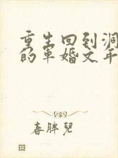 重生回到洞房夜的军婚文年代文