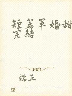 短篇军婚甜宠文完结