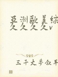 亚洲欧美综合久久久久久v