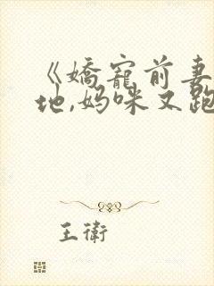 《娇宠前妻:爹地,妈咪又跑了》