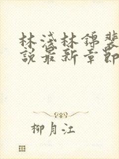 林浅林锦裴彻小说最新章节更新内容