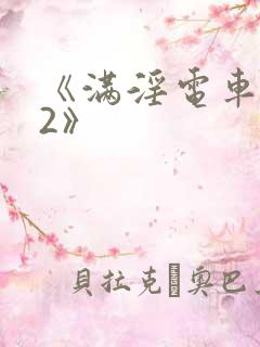 《满淫电车调教2》