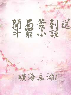 开局签到送封号斗罗小说