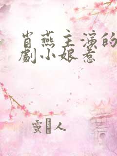 肖燕主演的电视剧小娘惹