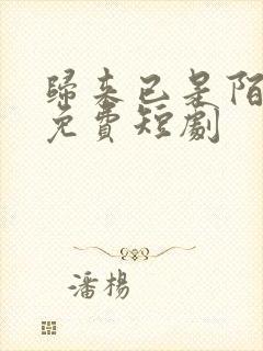 归来已是陌路人免费短剧