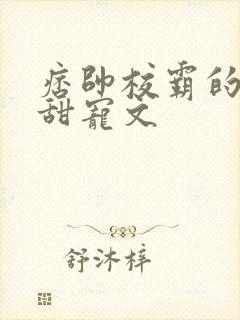 痞帅校霸的校园甜宠文