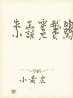 朱正穿越明朝的小说免费阅读