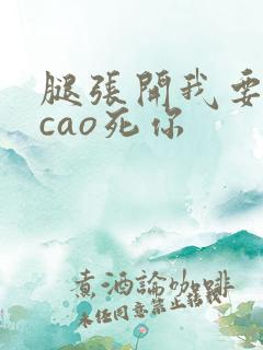 腿张开我要进了cao死你