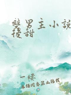 双男主小说先虐后甜