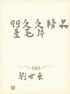 99久久精品国产毛片