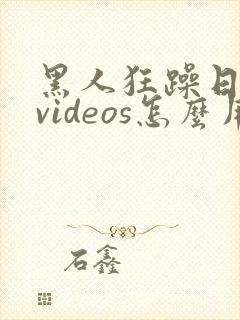 黑人狂躁日本妞videos怎么用