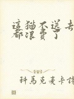 这猫不送去清北都浪费了