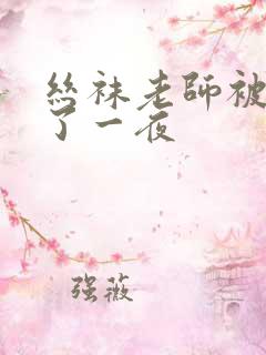 丝袜老师被我操了一夜