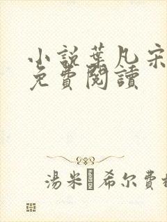 小说叶凡宋红颜免费阅读