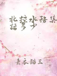 北控水务集团电话多少