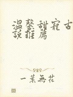 温馨甜宠古言小说推荐